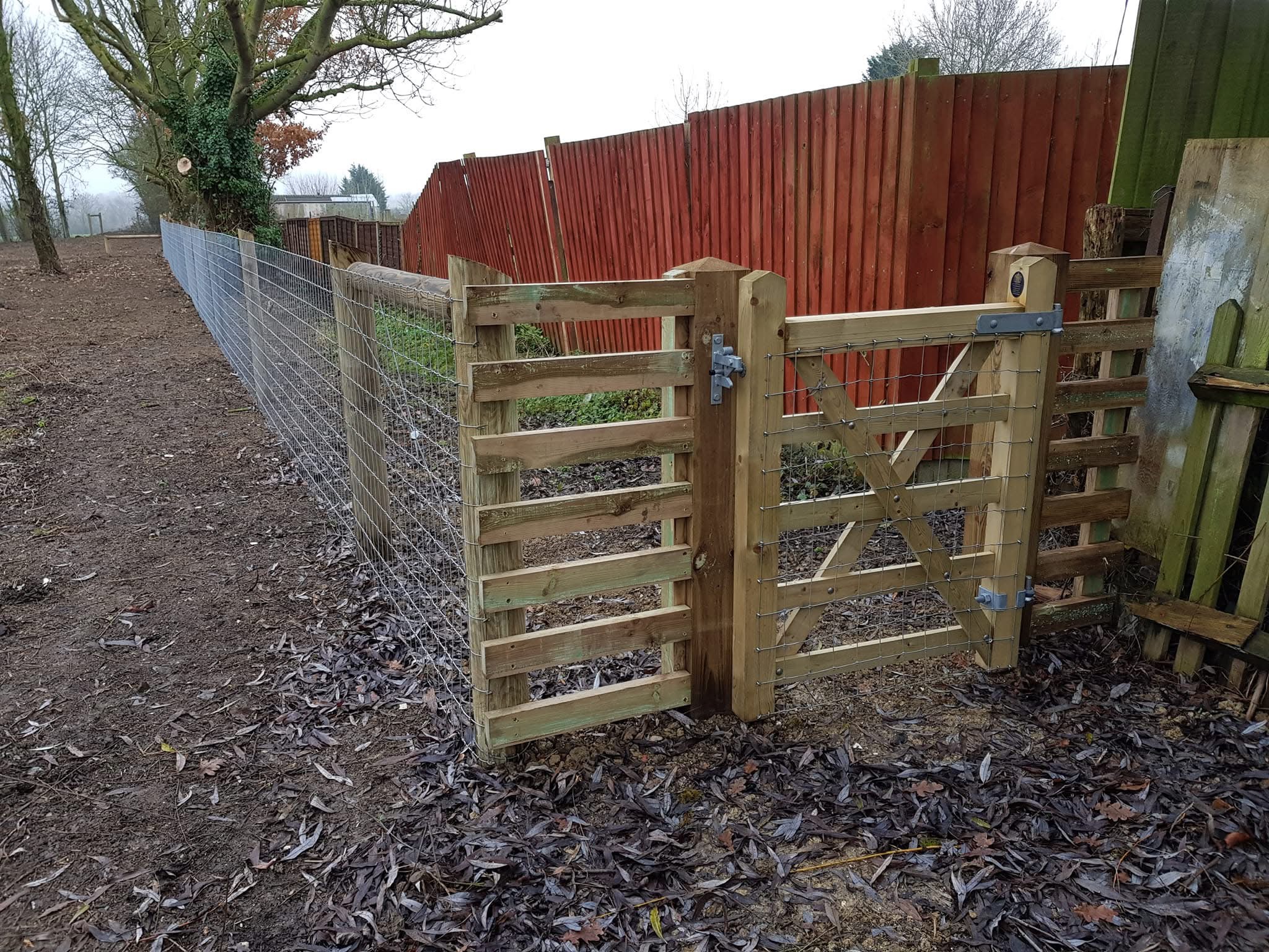 Post and Wire Fencing — AG Landscaping